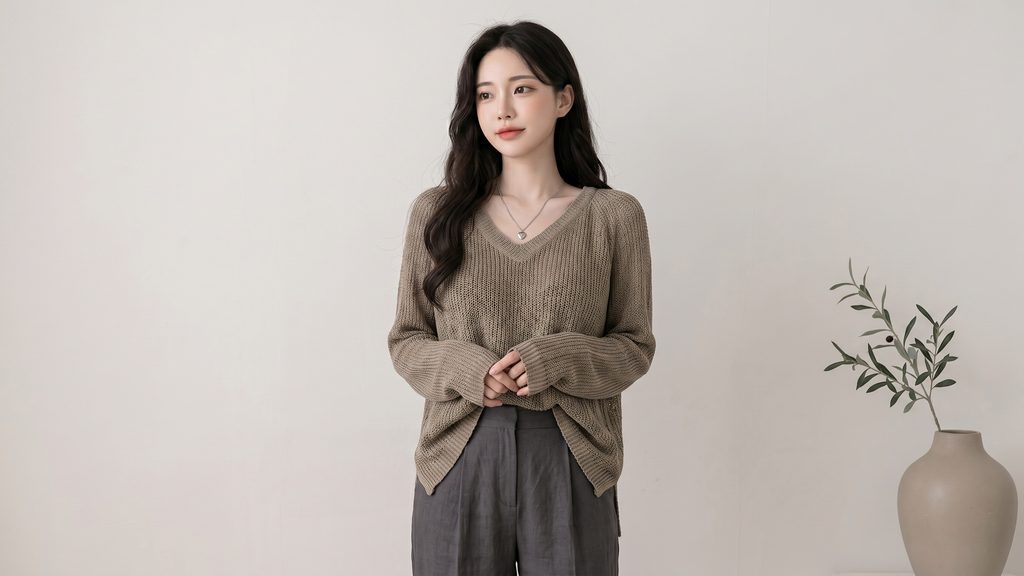 생성된 룩북 광고